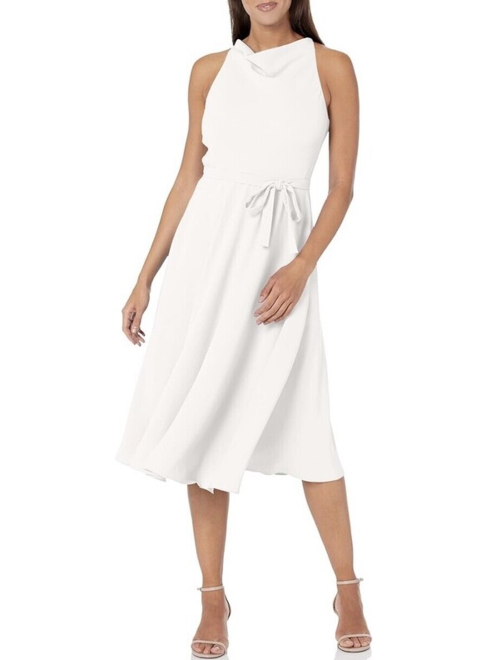Amanda Uprichard Women's Elondra Midi Dress Size S White